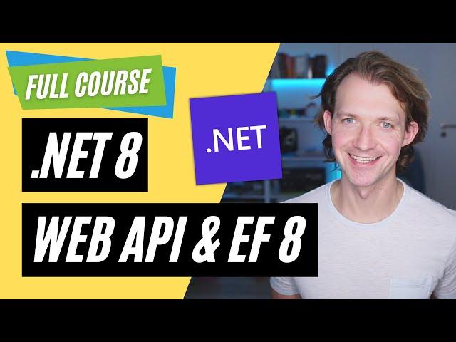 .NET 8 Web API & Entity Framework  Full CRUD Course (with Code-First Migrations & SQL Server)