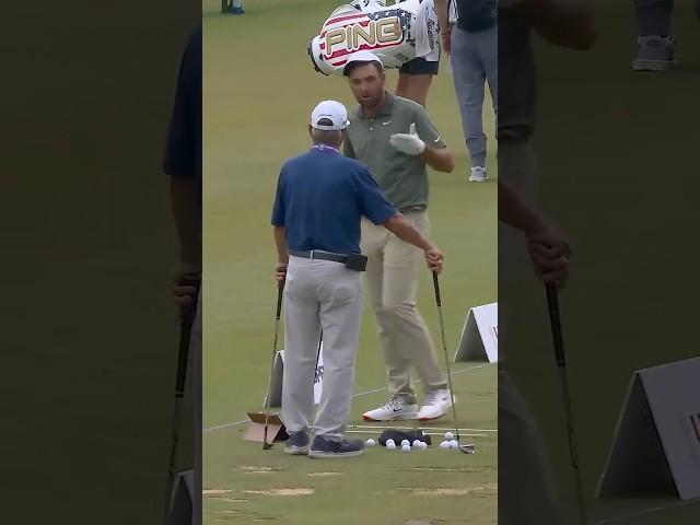 Scheffler has a 'range' of emotions 