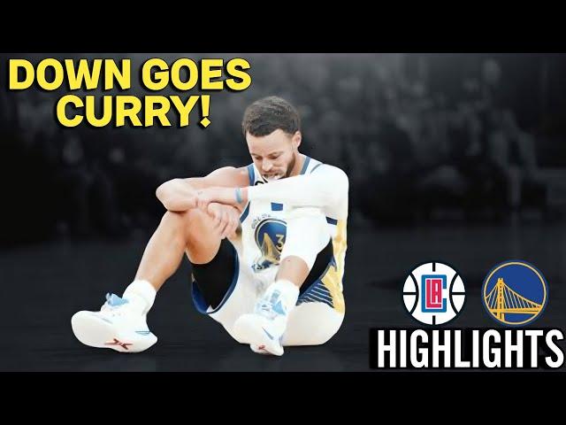 Clippers vs Warriors INSANE Full Game Showdown! | NBA Highlights