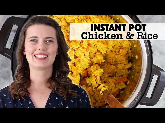 Instant Pot Chicken and Rice