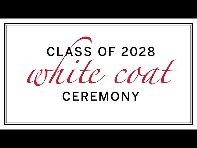 Harvard Medical School/Harvard School of Dental Medicine White Coat Ceremony 2024