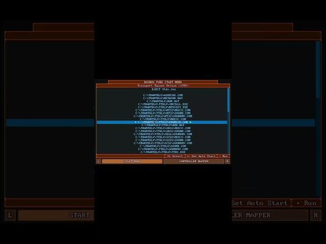 enjoy some #dosbox #pure love #msdos #msdosgames #transport #tycoon #soundblaster #mouse #pcgames
