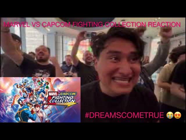 Marvel vs Capcom Fighting Collection Reaction at Nintendo NY LOUD VOLUME WARNING #DreamsComeTrue 