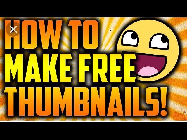 How to make custom thumbnails for your YouTube channel on mobile!!!!