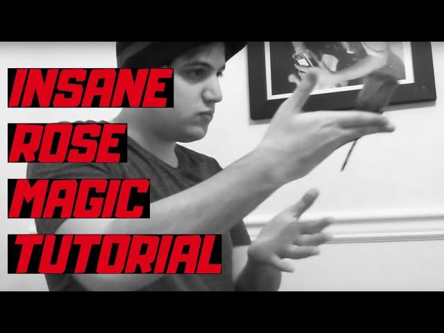 INSANE Valentines Day Magic Trick with a Rose Tutorial