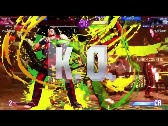 Street Fighter 6 Terry Bogard Ranked Match
