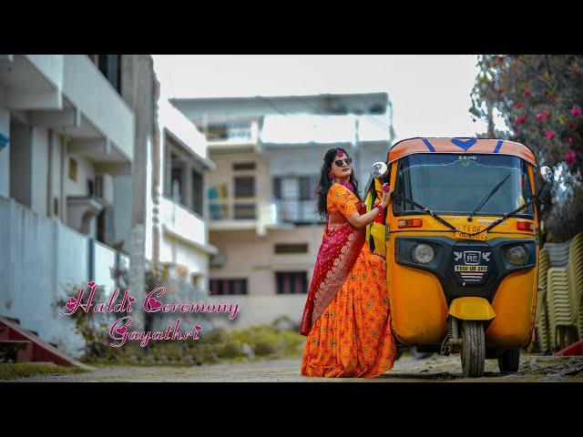 Gayathri  Haldi  Ceremony Cinematic promo |MadhuPatel Photofactory
