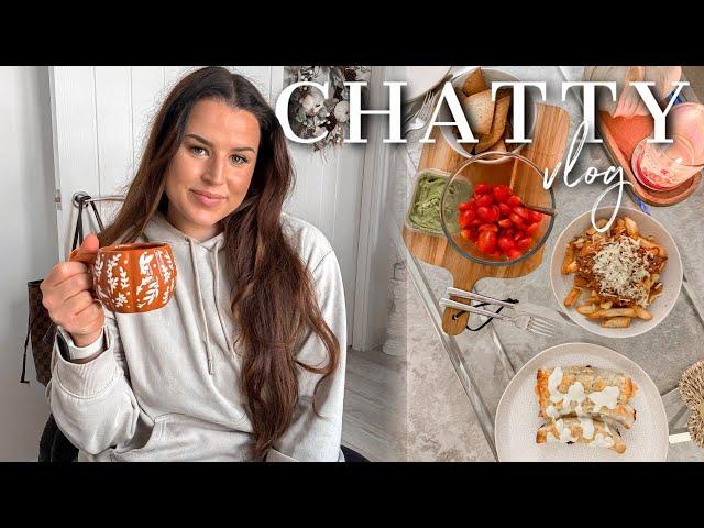 Making money on YouTube, cosy cooking & sharing my goals | CHATTY HOME VLOG