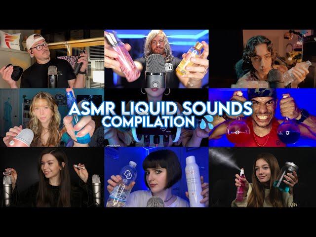 ASMR Best Liquid Sounds Compilation (100% Tingles)