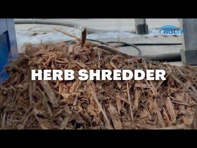 Herb Shredder and Hemp Grinder Machine