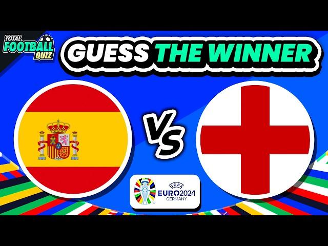 GUESS THE CHAMPION OF THE EURO 2024 - COPA AMERICA 2024 | QUIZ FOOTBALL TRIVIA 2024