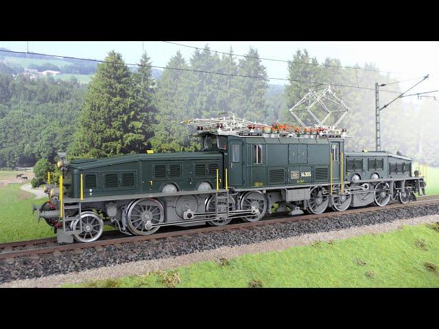 Unboxing Maerklin-Swiss-Crocodile - Ce 6/8 III - gauge 1 - 1/32 - SBB 14305 - Art. 55681 - Review