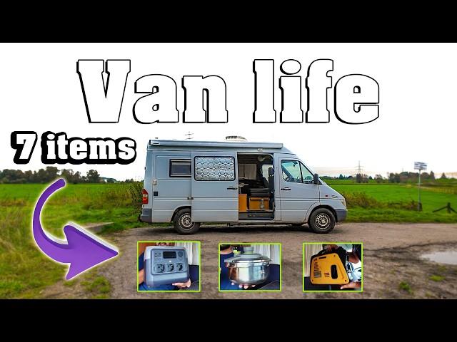 7 Essential Items That Made Van Life Easy for Me