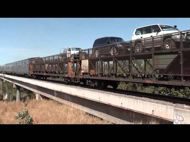 The Ghan train, Katherine, NT Australia