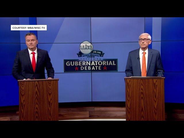 Governor debate: Evers, Michels go head to head in first and final debate ahead of Election Day