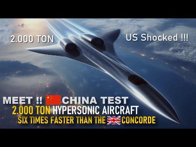 China is building 2,000 ton hypersonic aircraft, The world's fastest passenger jet by china