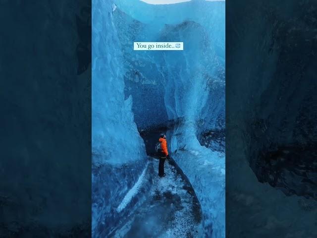 Walking on heaven️🪐  #iceland #glacier #amazingexperience