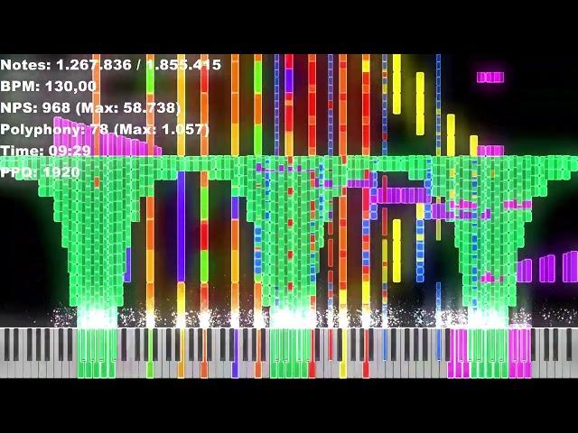 [Black MIDI] Ramadan & Eid-Fitr 2024 Medley F1 Audio - 1.85 Million Notes