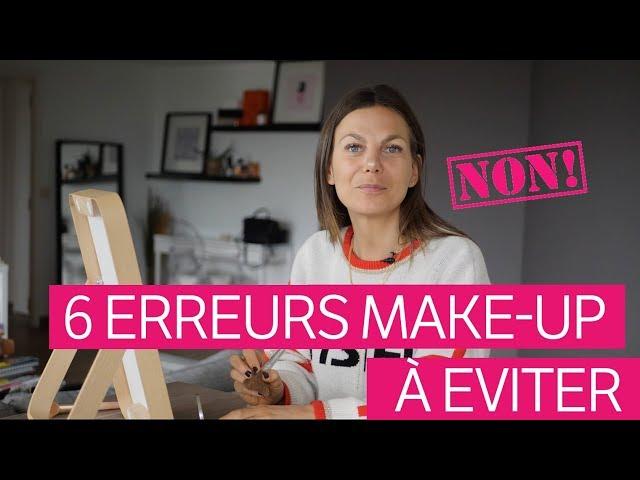 Les 6 pires erreurs de maquillage à éviter