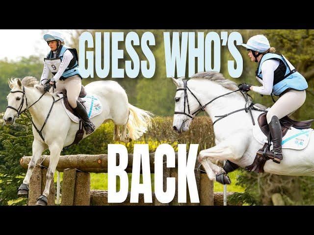 MY ARMS ACHED AFTER THIS RIDE... Dee is back eventing