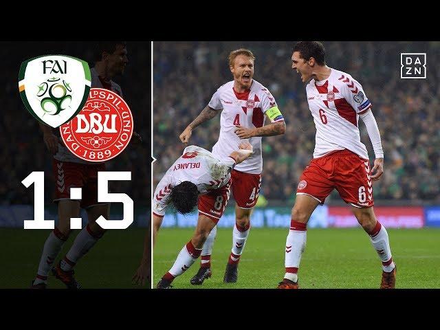 Danish Dynamite ballert sich zur WM: Irland - Dänemark 1:5 Highlights | WM-Quali | DAZN