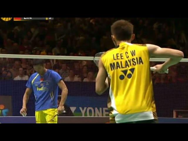 Lee C.W. v L. Dan |MS-F| Yonex All England Open Badminton Champ. 2012