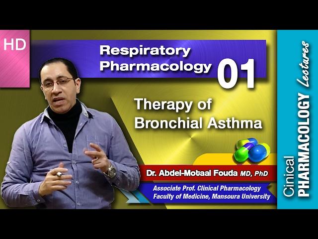 Respiratory Pharmacology (Ar) - 01 - Therapy of bronchial asthma