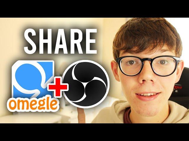 How To Share Screen On Omegle With OBS | Use OBS Virtual Camera On Omegle