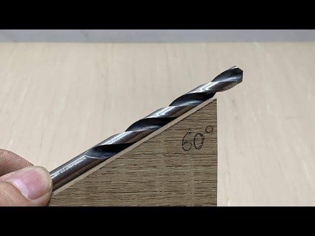 How to sharpen many types of drill bits in 3 seconds! Homemade drill bit sharpener!