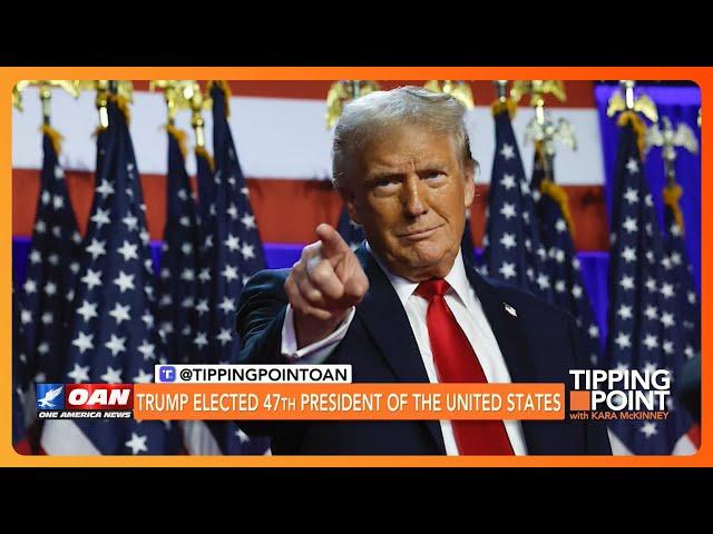 Trump Elected 47th President of the United States | TIPPING POINT 🟧