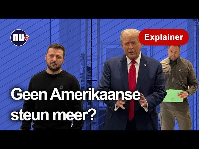 Wat is de impact als Trump de steun voor Oekraïne intrekt? | NU.nl | Explainer