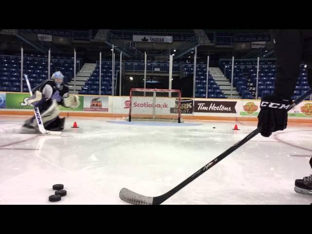 Saint John Seadogs Goaltending Practice