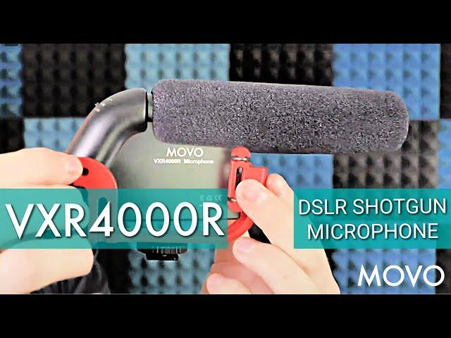 MOVO VXR4000R DSLR Shotgun Microphone