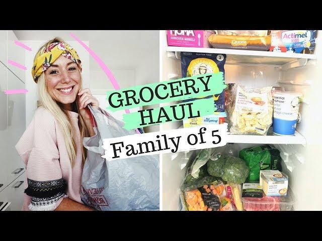 Grocery Haul - Family Meals | Our Weekly Shop - SJ STRUM