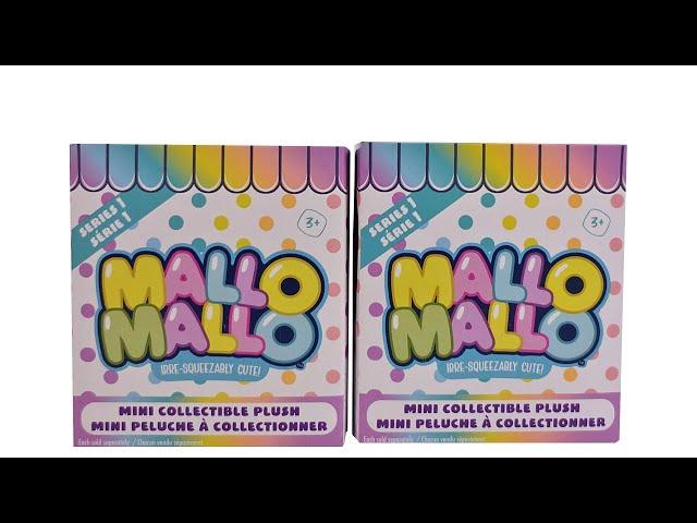 Mallo Mallo Mini Collectible Plush Blind Box Unboxing Review