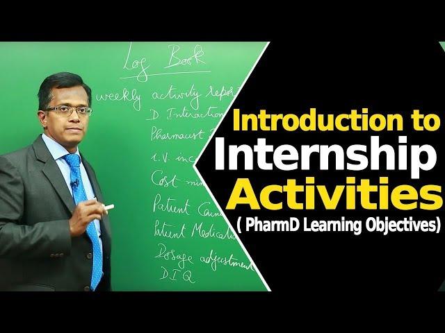 Introduction to Internship Activities | PharmD Learning Objectives |TeachGlobal