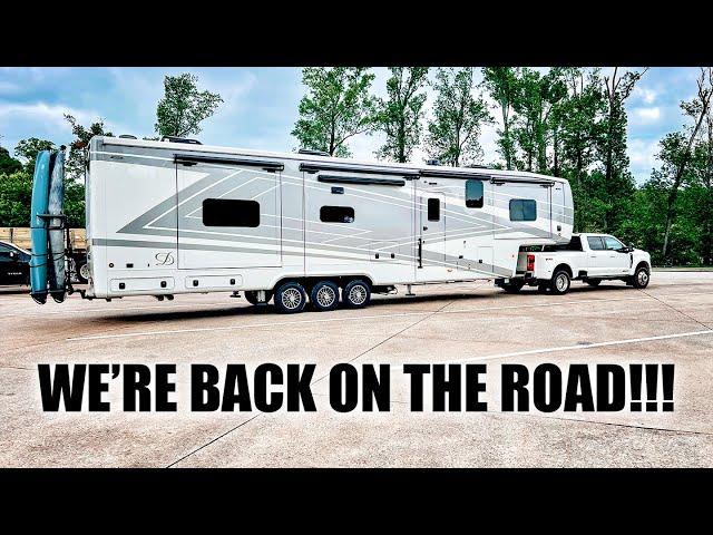 Our First Week as a Full-time RV Family...Again!