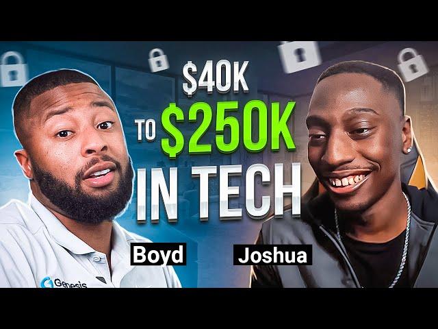 Joshua's SHOCKING $210k Tech Income Boost Without Certs!