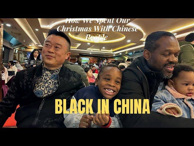 Chinese People Saw A Black Family For The First Time Speak Perfect Chinese and this happened #blacks