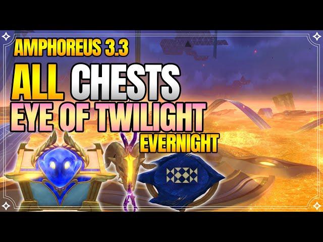 All Treasures in ''Cloudedge Bastion Ruins'' Eye of Twilight - Amphoreus 3.3 |【Honkai: Star Rail】