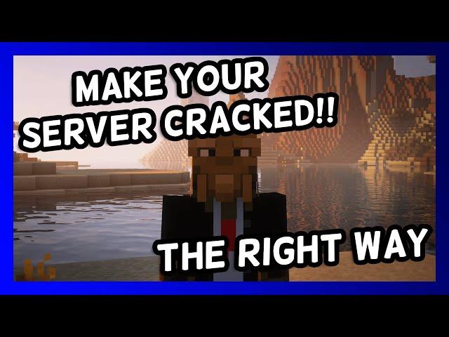 How to Properly make a CRACKED Server in 2024! (1.8-1.21.3)