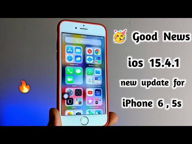 ios 15.4.1 update for iPhone 6, 6+, 5s || How to update iPhone 6 on iOS 15