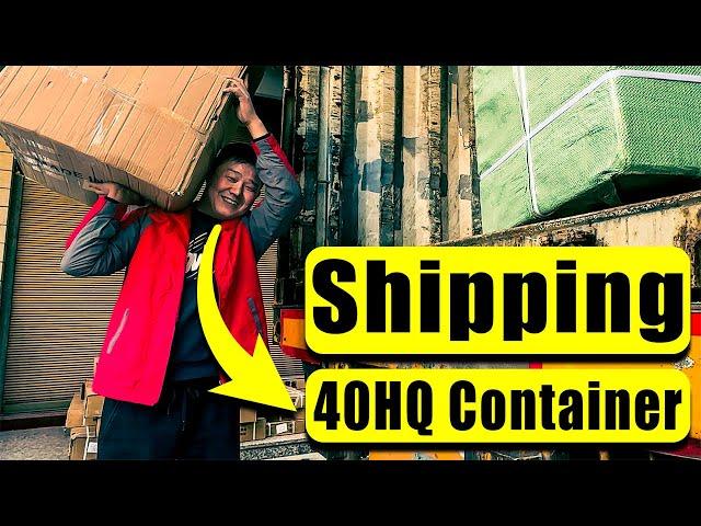 Yiwu Market Agent: Shipping 40HQ Container in Yiwu City China