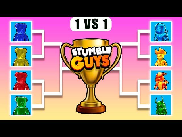 Candy BEARS vs First SPECIAL tournament  Stumble Guys Battle