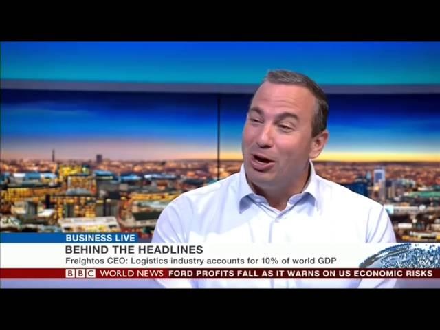 Freightos CEO Zvi Schreiber Discusses International Freight Shipping on BBC World News