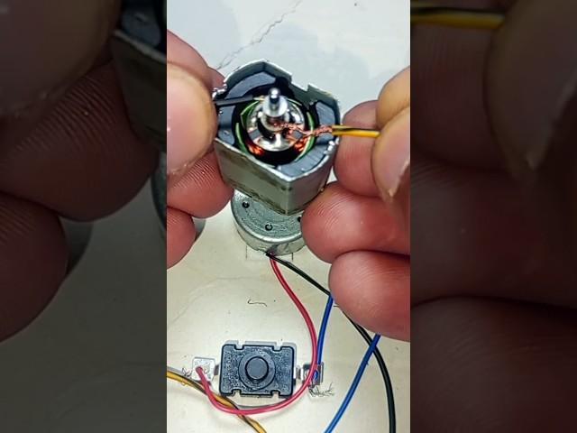 Open Vertical DC Motor Working #dcmotor #youtubeshorts #tech #motor
