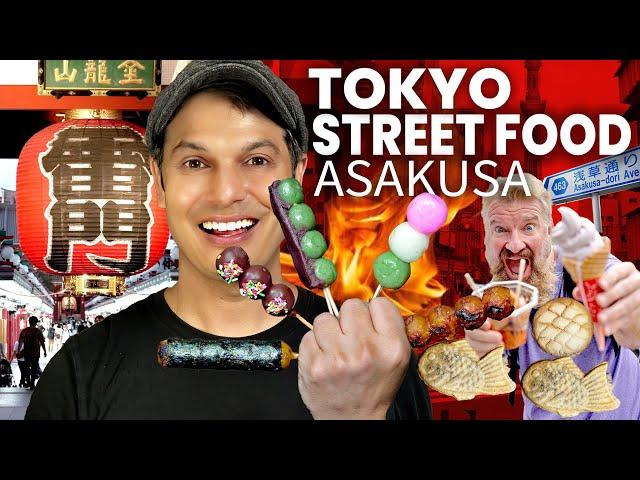 Tokyo Street Food Guide: Asakusa Eating Spree  ONLY in JAPAN