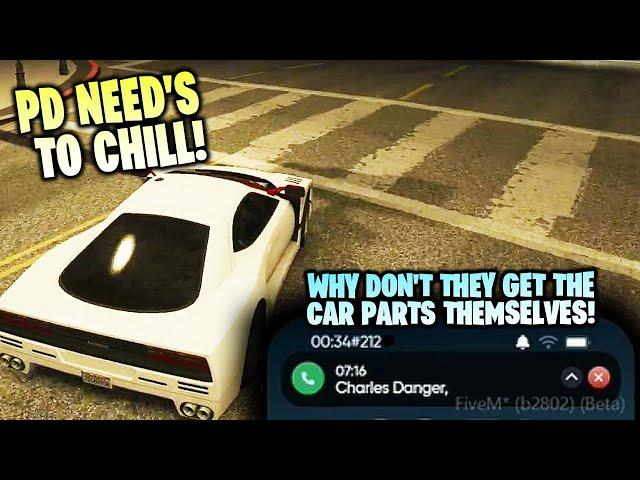 Nino Talks With Danger About Turner Demanding Stage 5 Parts For PD! | NoPixel RP | GTA RP