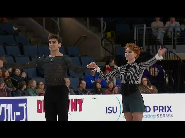 2023 Skate America Evgeniia Lopareva & Geoffrey Brissaud RD