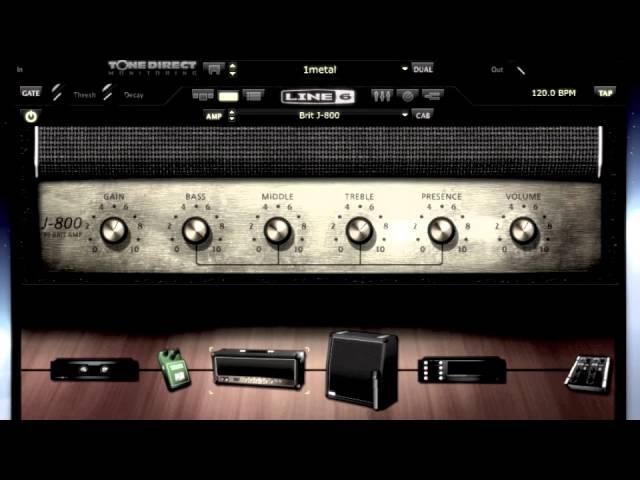 Line 6 Pod Farm 2.5 My Metal Sound